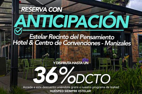 Reserva con anticipación ESTELAR Recinto del Pensamiento Hotel & Centro de Convenciones Colombia - Manizales Reserva con anticipación ESTELAR Recinto del Pensamiento Hotel & Centro de Convenciones Colombia - Manizales